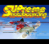 Supreme Snowboarding Title Screen